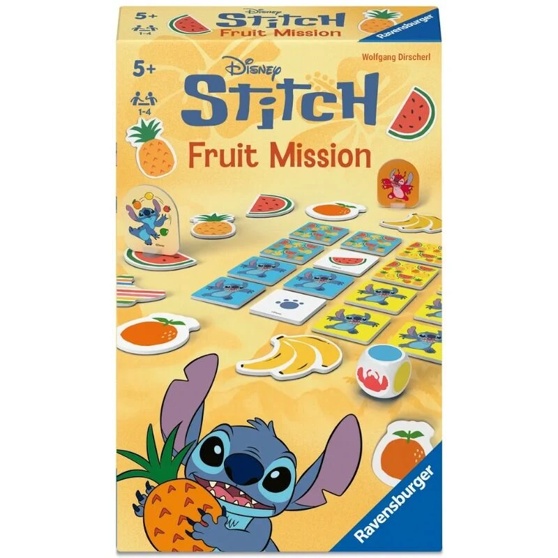 Ravensburger - Disney Stitch Fruit Mission Game