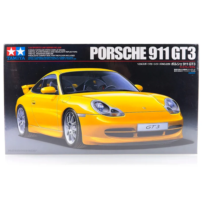 Tamiya 1/24 Porsche 911 GT3 Scaled Plastic Model Kit