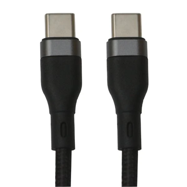 CABLE NOVA FAD31918002C USB-C A USB-C 65W 1.8M NYLON CARGA RAPIDA NEGRO