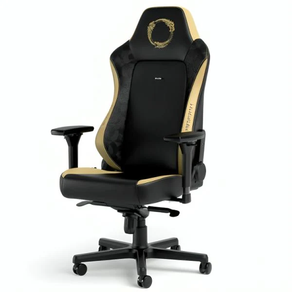 SILLA GAMING NOBLECHAIRS HERO EDICIÓN THE ELDER SCROLLS CUERO SINTÉTICO PGW-NB-HGC-005 NEGRO/DORADO