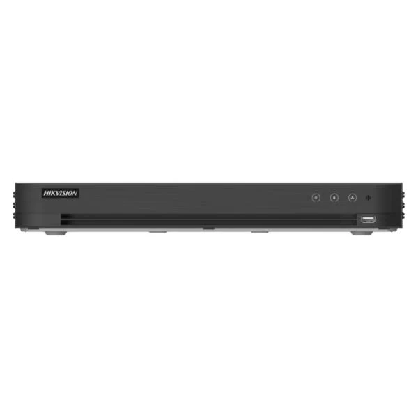 GRABADORA DVR HIKVISION iDS-7216HUHI-M2/X 16 CANALES HASTA 8 MP / 4K HASTA 24 TB (2 SATA) ACUSENSE H.265 PRO+ 300229196 NEGRO