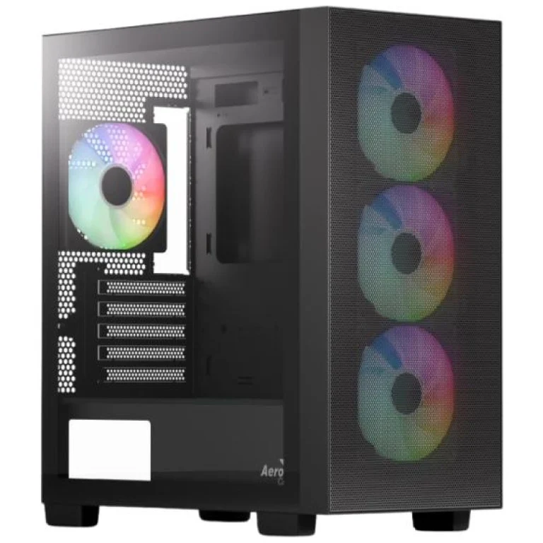 CASE GAMING AEROCOOL TERN MINI 4X120MM FRGB VIDRIO TEMPLADO