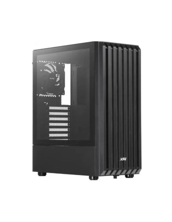 CASE GAMING XPG VALOR STORM MID TOWER SIN VENTILACIÓN INCLUIDA CON VIDRIO LATERAL Y MALLA FRONTAL VALORSTORMMTWOF-BKCWW NEGRO