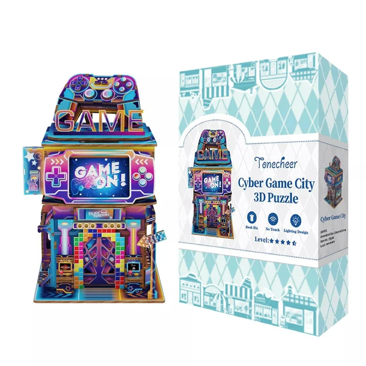 Tonecheer Cyber Game City Desktop Storage