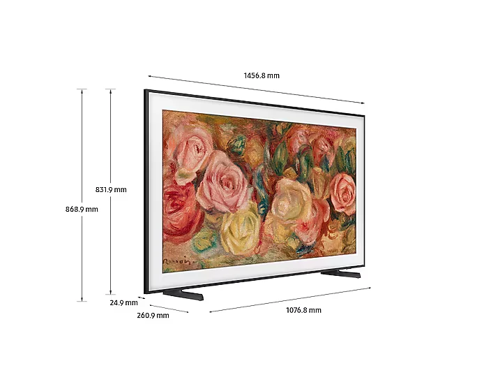 Pantalla Samsung Smart Tv The Frame 4K 65" Serie D
