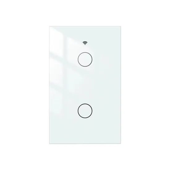 Interruptor Doble Smart Wifi Touch Blanco 85- 240V