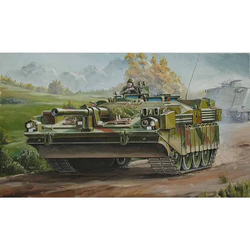 Trumpeter 1/35 Sweden 103C Amphibious Main Battle Tank Scaled Plastic Model Kit