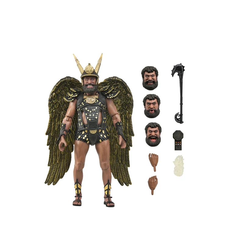 Neca Flash Gordon King 1980 Ultimate Vultan 7'' Scale Action Figure Toy