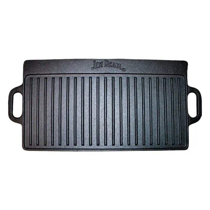Jim Beam Parrilla | Plancha 50Cm | 20" Hierro Fundido Jb0168
