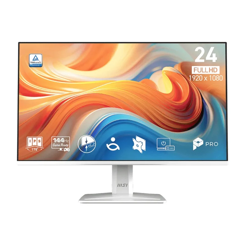MSI Monitor 23.8" FHD IPS Pro MP243W E14, 9S6-3PD1CT-032