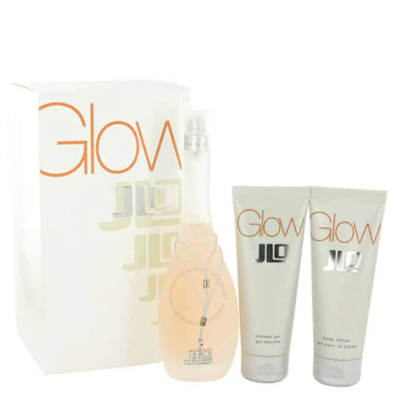 Estuche jlo glow edt 100 ml/ body lotion 75 ml/ shower gel 75 ml lady