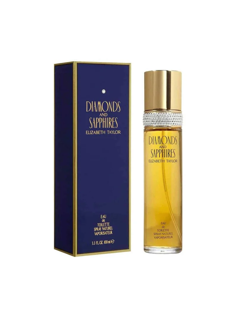 elizabeth taylor diamonds and sappheres edt 100 ml lady