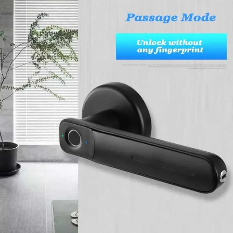 Cerradura Inteligente Bluetooth Smartlock01- Cerradura Inteligente Ttlock, Con Huella Dactilar, Llave, Bluetooth, Perilla De Reemplazo