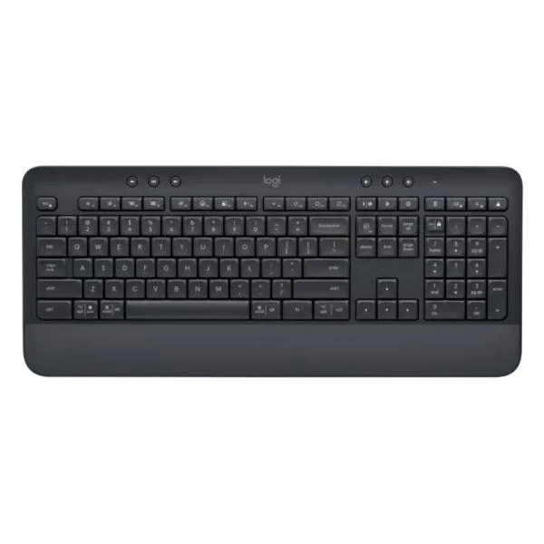 TECLADO LOGITECH K650 SIGNATURE MEMBRANA INALÁMBRICO BLUETOOTH ESPAÑOL 920-010910 NEGRO