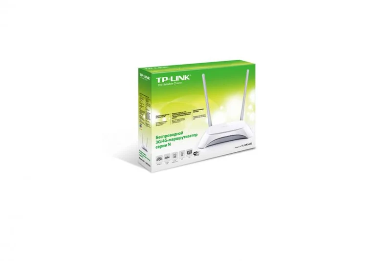ROUTER TP LINK TL MR3420 2.4 GHZ-300 MBPS WIFI 4 3G/4G PUERTOS WAN / LAN / USB BLANCO