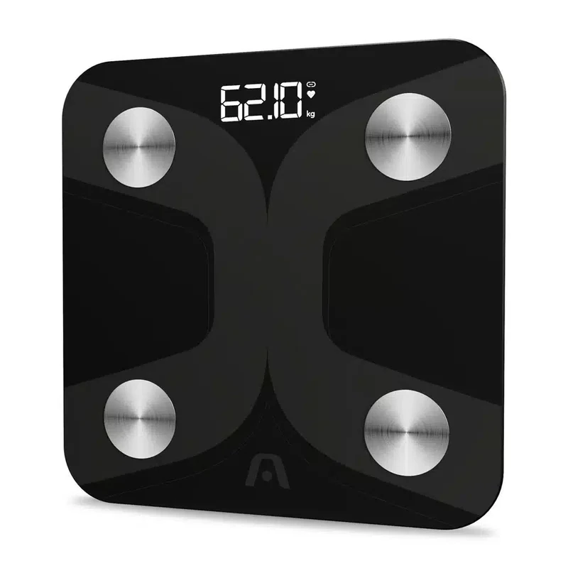 Báscula Corporal Inteligente Accura 10 Bt Negra Argom Tech