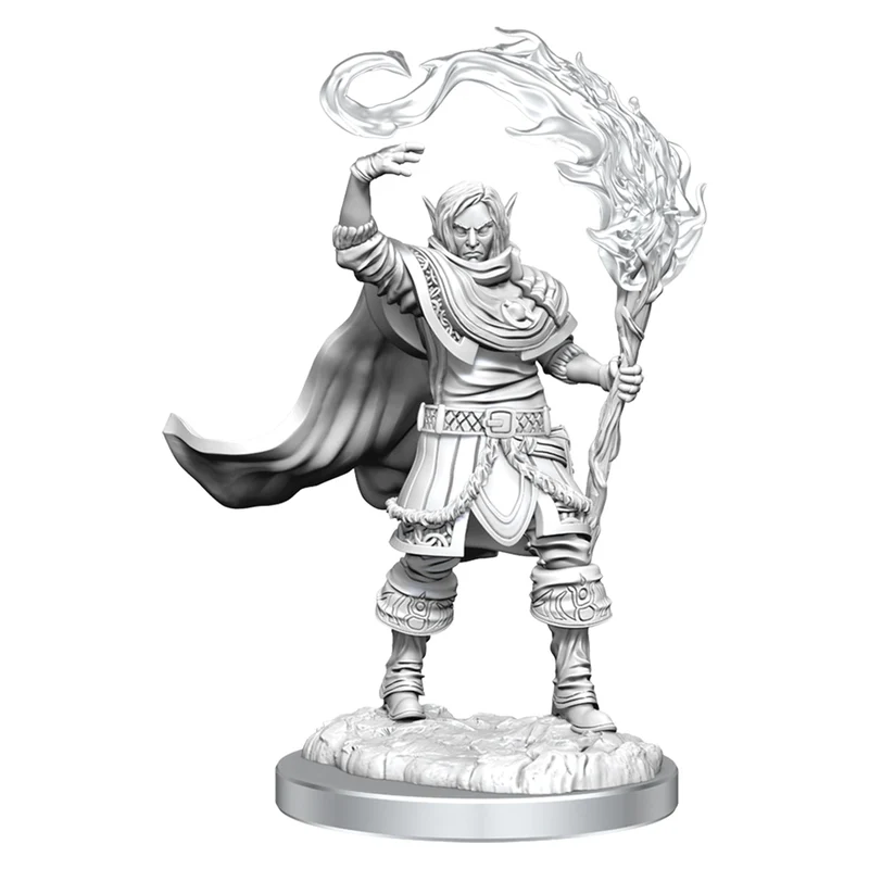 Wizkids D&D Nolzurs Marvelous Unpainted Miniatures Elf Cleric Male