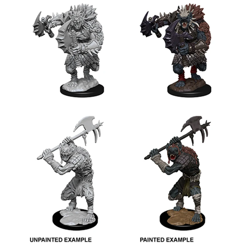 Wizkids D&D Nolzurs Marvelous Unpainted Miniatures Gnolls