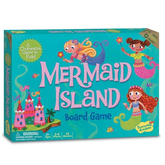 Peaceable Kingdom Mermaid Island Game