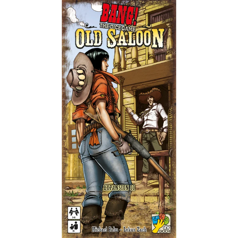 Davinci Editrice Bang! The Dice Game Old Saloon Game