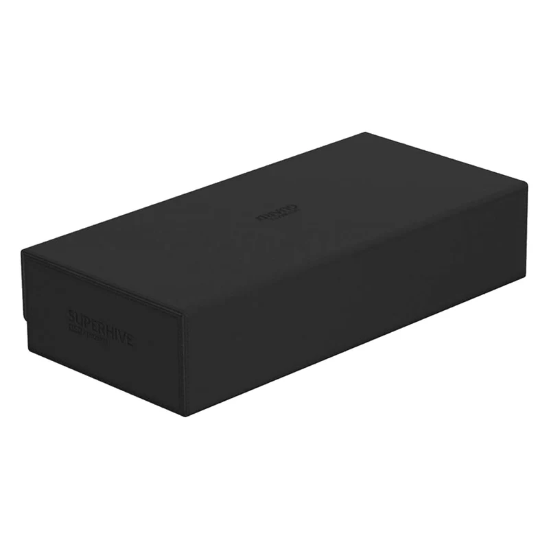 Ultimate Guard Superhive 550+ XenoSkin Monocolor Black Deck Box