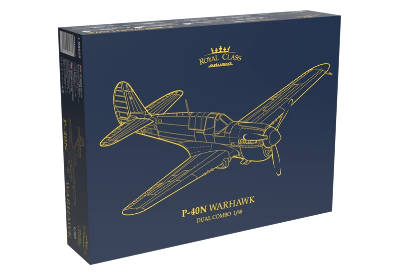 Eduard 1/48 P-40N Warhawk Royal Class Dual Combo Model Kit (Aus decals)