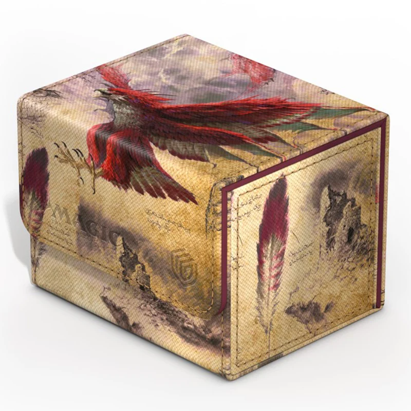 Ultimate Guard Sidewinder 100+ Xenoskin Deck Box - MTG Bloomburrow - Dragonhawk, Fate's Tempest