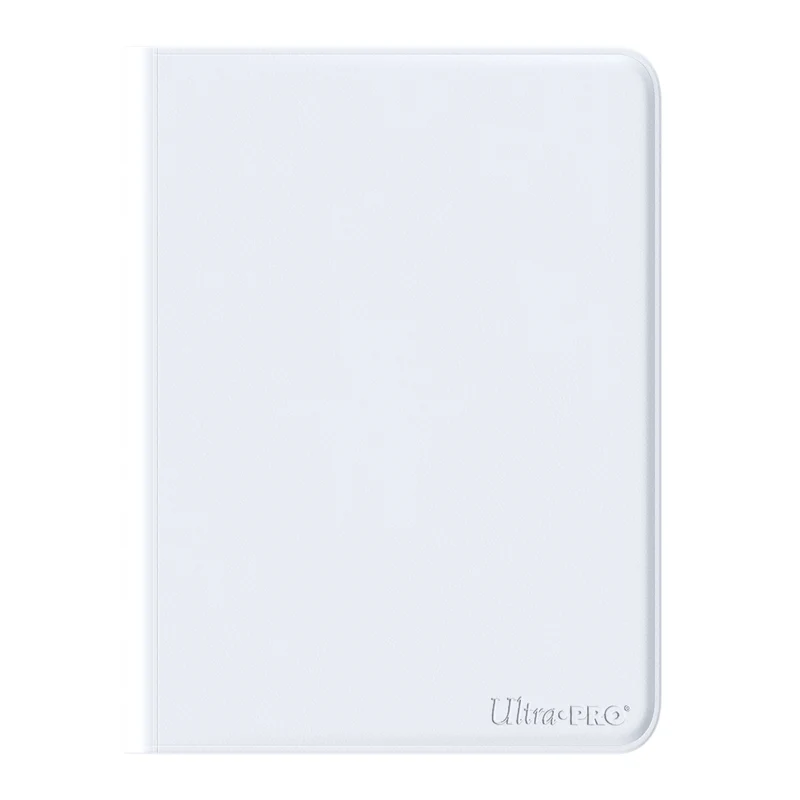 Ultra Pro: UP16177 Vivid 12-Pocket Zippered PRO-Binder (White)