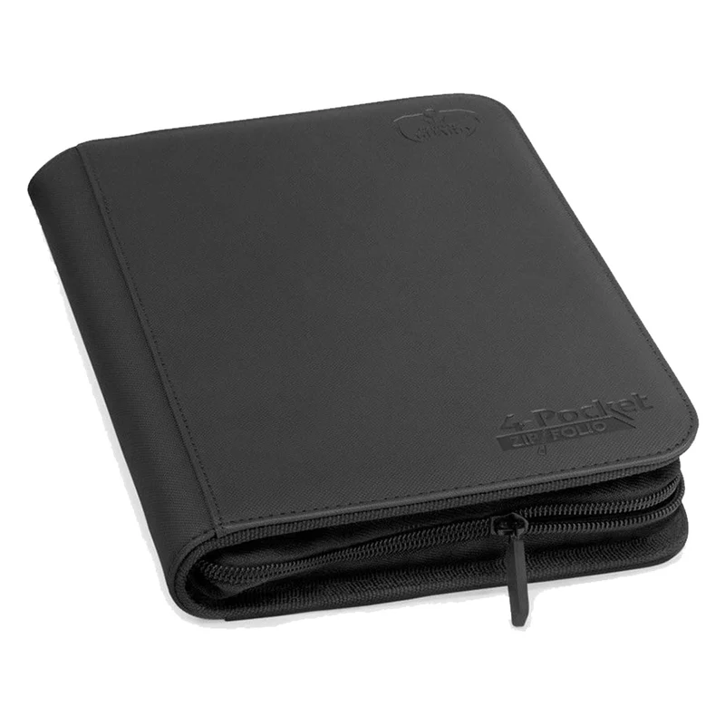 Ultimate Guard 4-Pocket ZipFolio XenoSkin Black Folder
