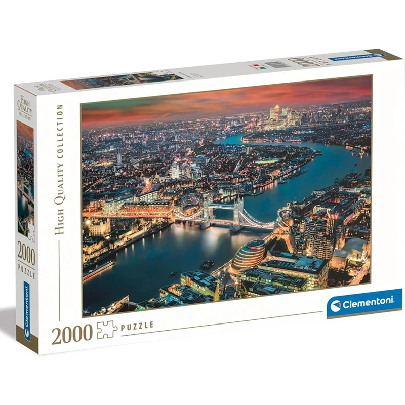 Clementoni London Aerial View 2000 Piece Jigsaw Puzzle