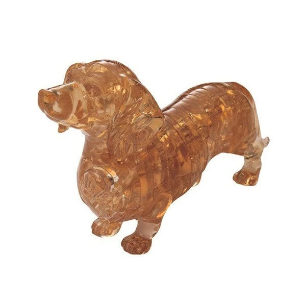 3D Dachshund Crystal Puzzle