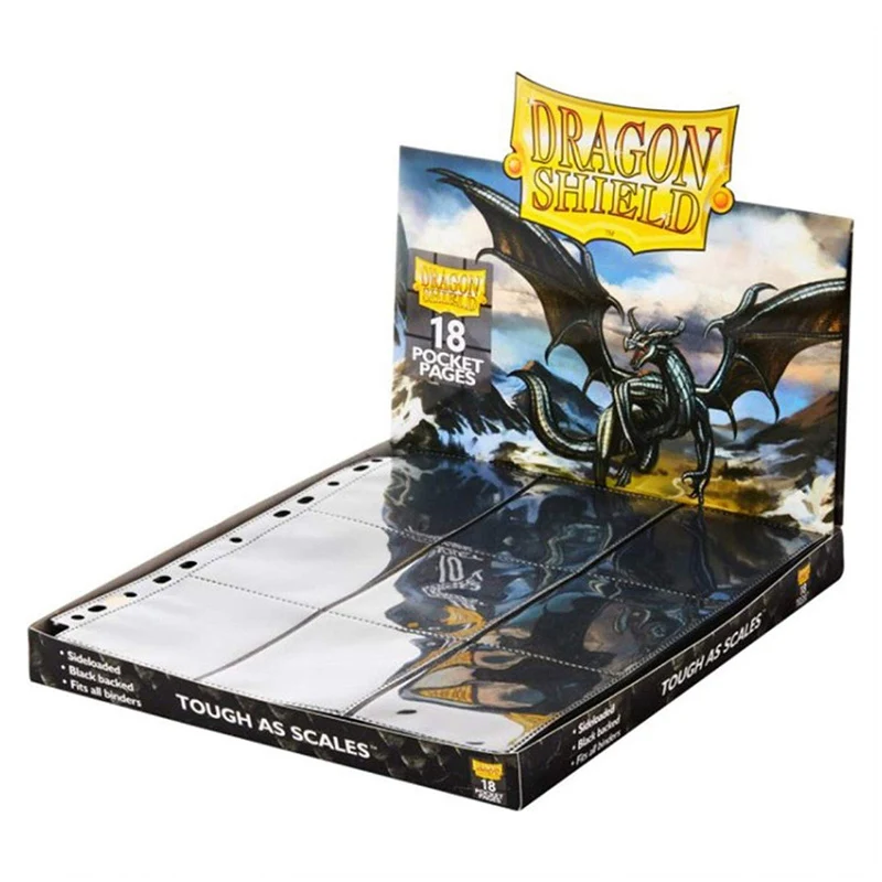 Arcane Tinmen Dragon Shield 18 Pocket Pages DISPLAY (50 pages)