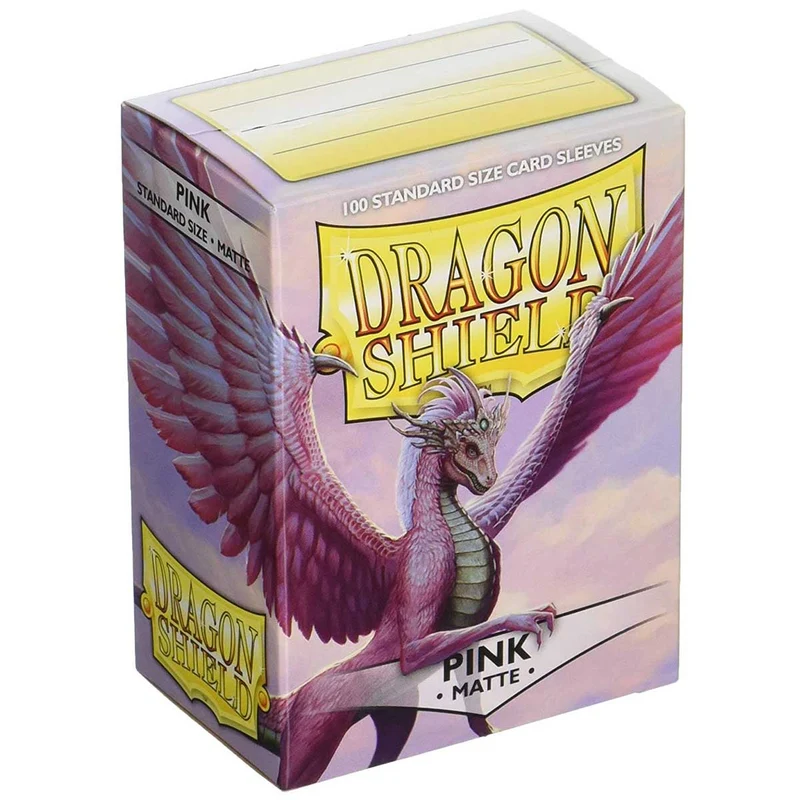 Arcane Tinmen Dragon Shield Standard 100ct Matte Pink Sleeves 63x88mm